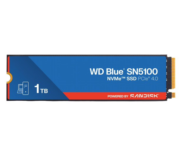 WD 1TB M.2 PCIe Gen4 NVMe Blue SN5100 - 1361030 - zdjęcie